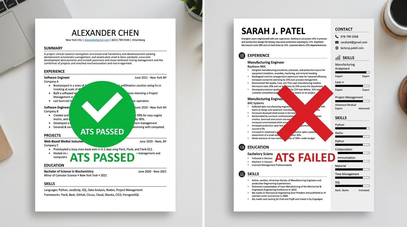 resume scanner free ATS resume score checker